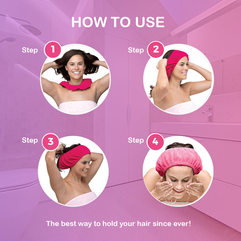 TASSI (Navy) Hair Holder.