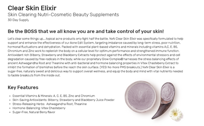 CLEAR YOUR SKIN FROM WITHIN (30 DAY)